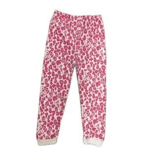 3T leopard pink leggings
